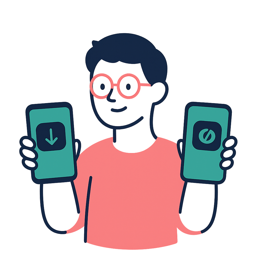 Mobile apps illustration